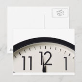 1 minuut tot middernacht briefkaart (Voorkant / Achterkant)