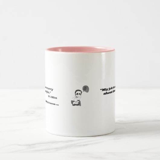 1% Mitt Tweekleurige Koffiemok (Center)