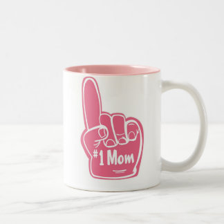 #1 moeder koffiemok tweekleurige koffiemok
