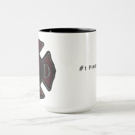 #1 Mok brandweerman (Midden)