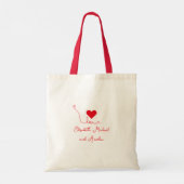 #1 Mom Love Personalized Tote Bag (Achterkant)