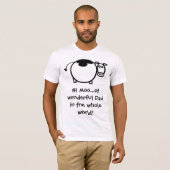 #1 Moo...de wonderbaarlijke vader T-shirt (Voorkant volledig)