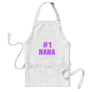 #1 Nana (Paars) Standaard Schort