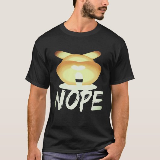 1 Nee - Corgi T-shirt (Voorkant)