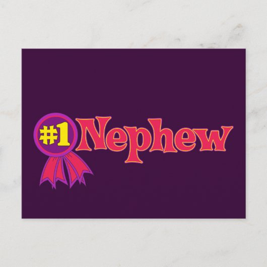 #1 Nephew Briefkaart (Voorkant)