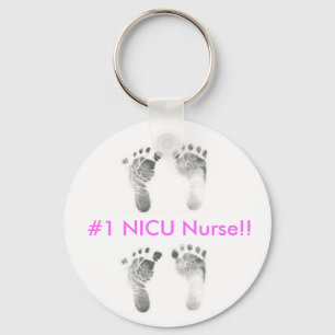 #1 NICU-verpleegster Sleutelhanger