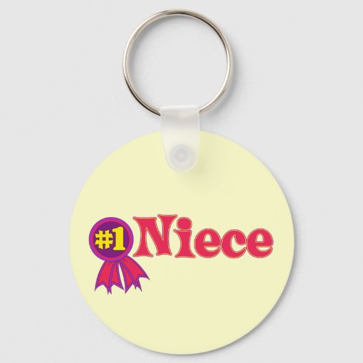 #1 Niece Sleutelhanger (Voorkant)