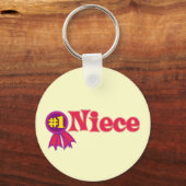 #1 Niece Sleutelhanger (Voorkant)