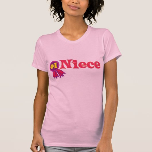 #1 Niece T-shirt (Voorkant)