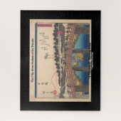 #1 Nihonbashi - The 53 Stations of the Tokaido Hi Legpuzzel (Verticaal)