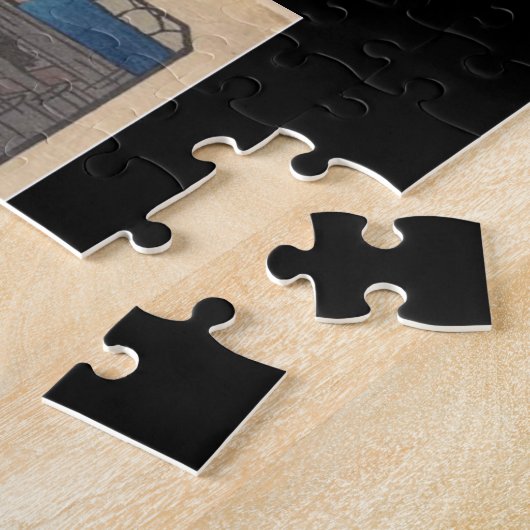 #1 Nihonbashi - The 53 Stations of the Tokaido Hi Legpuzzel (Zijkant)