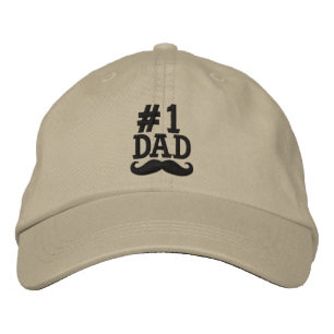 #1 Number One Pappa Geborduurde Pet