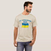 #1 Oekraïense vader T-shirt (Voorkant volledig)