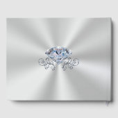 1 of 2 Foto Diamond 60e Jubileum gastenboek (Achterkant)