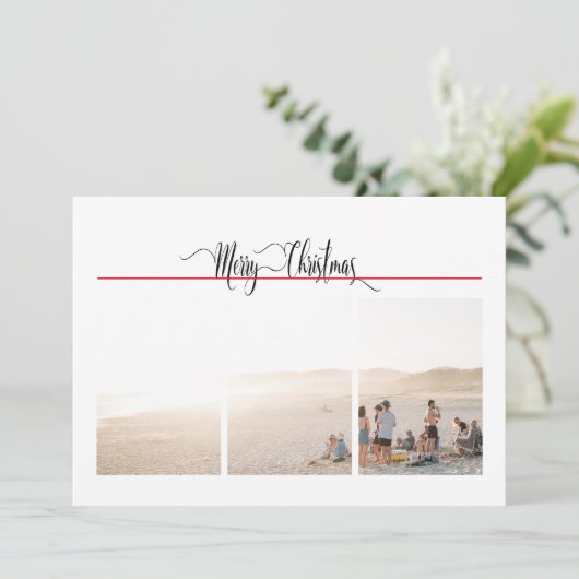 1 of 3 Foto, Moderne Minimale Kerstmis (Staand voorkant)