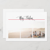 1 of 3 Foto, Moderne Minimale Kerstmis (Voorkant / Achterkant)