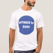 1 oktober 2024 t-shirt (Voorkant)