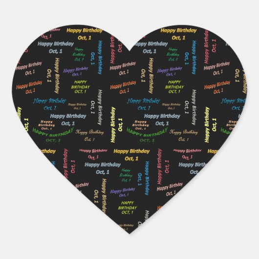 1 oktober, Sticker (Voorkant)