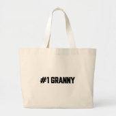 #1 Oma Grote Tote Bag (Voorkant)