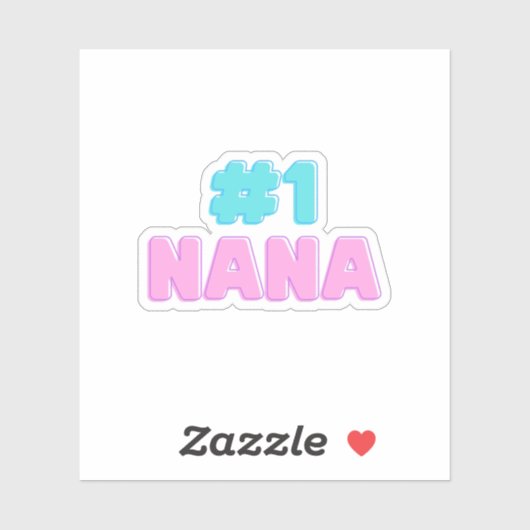 #1 Oma Sticker (Vel)