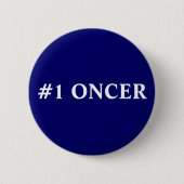 #1 ONCER RONDE BUTTON 5,7 CM (Voorkant)