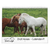 #1 Ontwerpagenda voor paarden Kalender (Hoes)