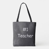 #1 Ontwerpcadeauidee voor leerscheerbord Tote Bag (Achterkant)