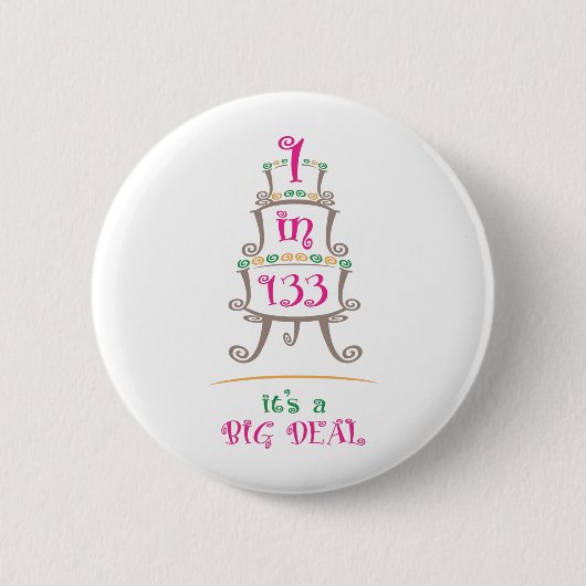 1 op133 ronde button 5,7 cm (Voorkant)