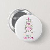 1 op133 ronde button 5,7 cm (Voorkant /achterkant)