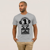 1: Op de Platenspelers T-shirt (Voorkant volledig)