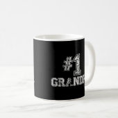 1 opa - nummer één Vaderdag cadeau Koffiemok (Voorkant rechts)