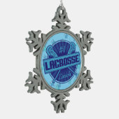 #1 Ornament voor kerstbomen met lacrosse coach (Links)