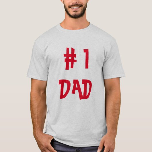 # 1 Pa - Funny Father Gift T-shirt (Voorkant)