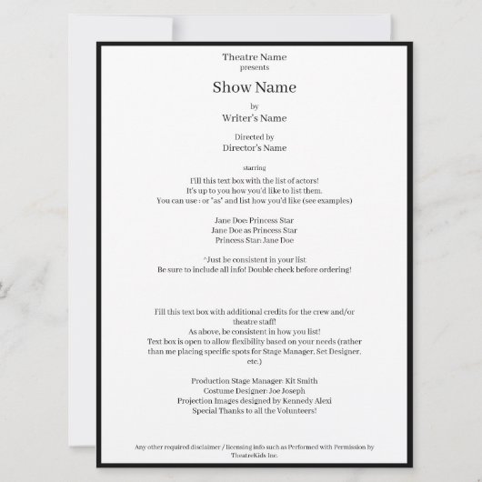 1 pagina Programma (beschikbaar voor directe downl (Achterkant)