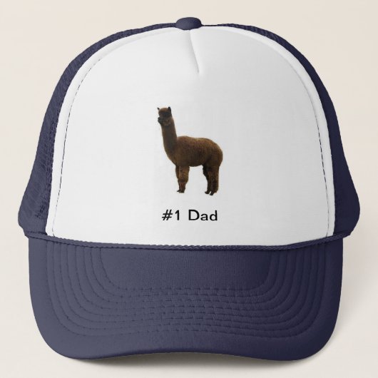 #1 Pap Alpaca Trucker Pet (Voorkant)