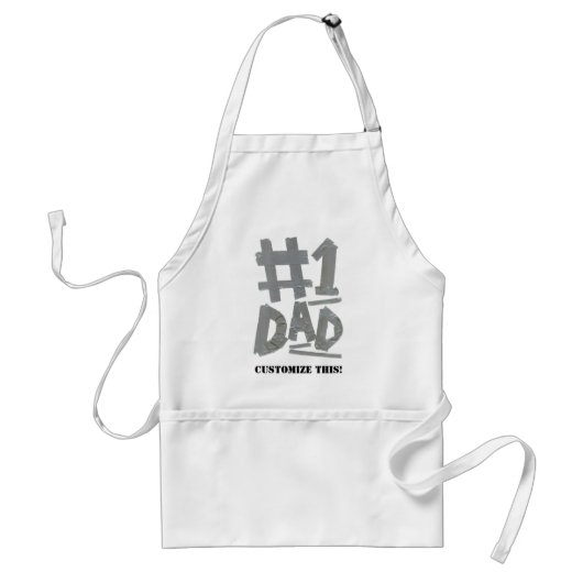 1 Pap Apron () Standaard Schort (Voorkant)