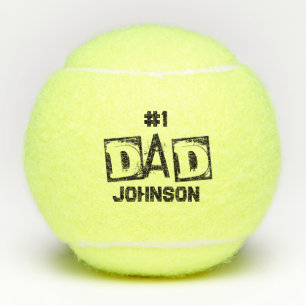 #1 Pap Black en White Tennisballen