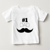 #1 Pap Black Mustache - Nummer 1 (Voorkant)