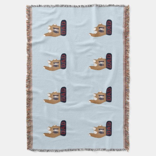 #1 Pap Ebony Teak Deken (Voorkant Verticaal)