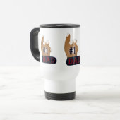 #1 Pap Ebony Teak Reisbeker (Voorkant links)