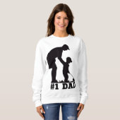 1 Pap Golfing Golf Vaders Dag Vader Zoon T-shirt (Voorkant volledig)