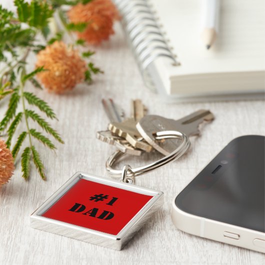 #1 Pap Sleutelhanger (Zijkant)
