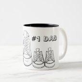 #1 Pap Sneakers Fathers Day Shoe Sneaker Papa Mok (Voorkant rechts)