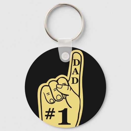 #1 Pap Sportband Sleutelhanger (Voorkant)