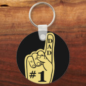 #1 Pap Sportband Sleutelhanger (Voorkant)