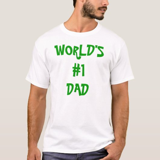 #1 Pap T-shirt (Voorkant)