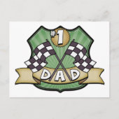 #1 Pap Vaderdag Race Fan Briefkaart (Voorkant)