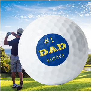 #1 Papa Altijd Helder en Moedig Golfballen