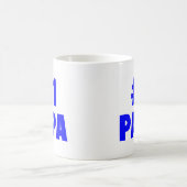 #1 Papa (blauw) Koffiemok (Center)
