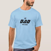 #1 Papa EST. 2025  Vaderdag T-shirt (Voorkant)